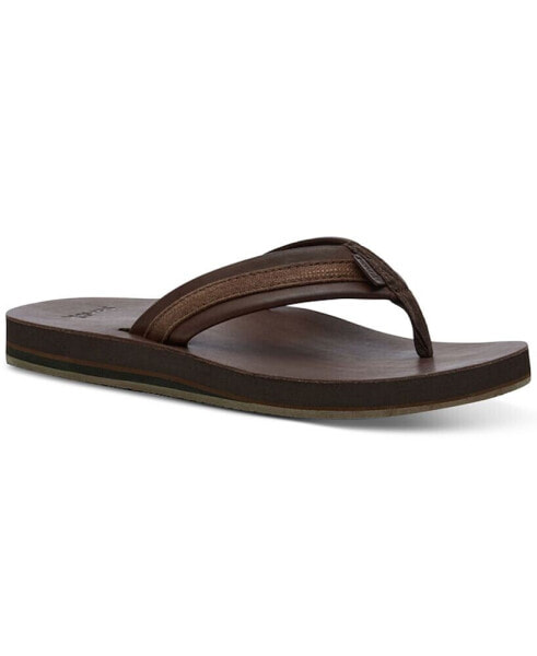 Men's Hullsome Leather Flip-Flop Sandals