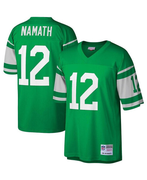 Men's Joe Namath Kelly Green New York Jets Legacy Replica Jersey