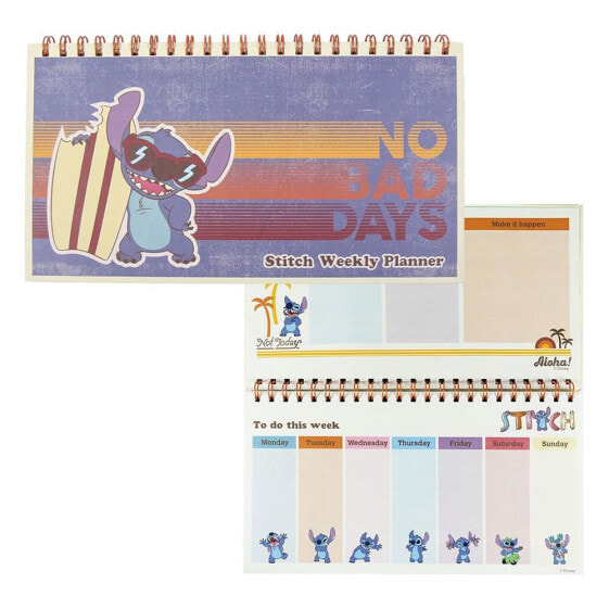 CERDA GROUP Disney Stitch Weekly Planner