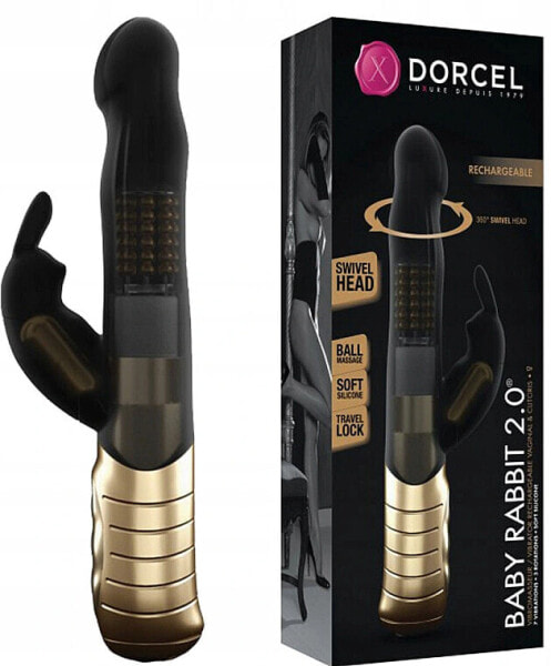 Rabbit-Vibrator mit dreifacher Stimulation