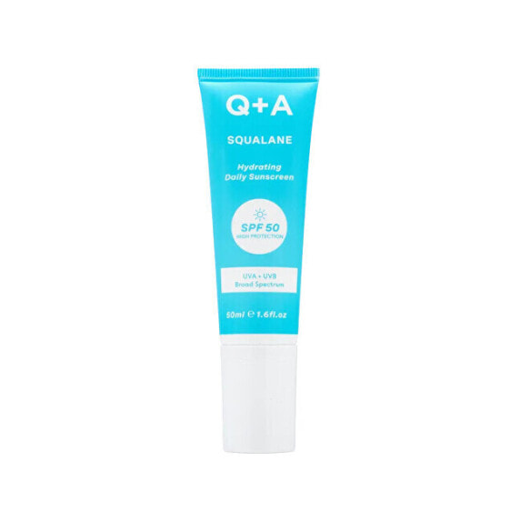 Moisturizing skin cream with squalane SPF 50 Squalane (Hydrating Daily Sunscreen) 50 ml