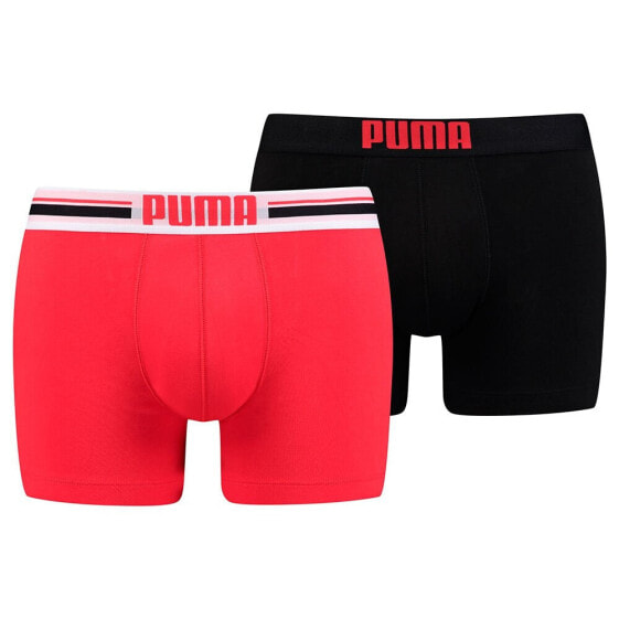 PUMA Placed Logo Boxer 2 Units
