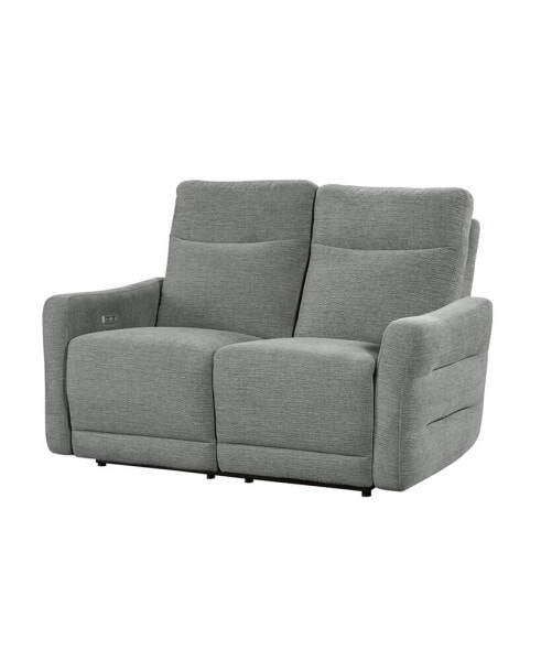 White Label Bronagh 57" Power Double Reclining Loveseat