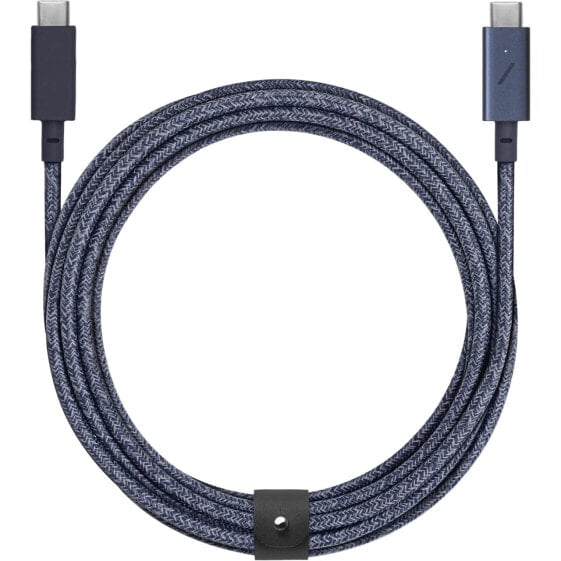 Native Union Belt USB-C auf USB-C Kabel"Blau USB-C auf USB-C 2,4m