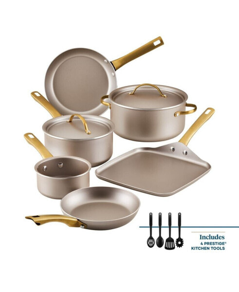 Radiant Aluminum 12-Piece Cookware Set