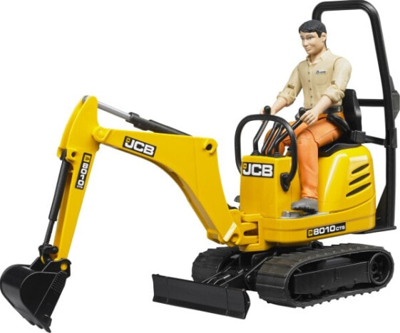 bworld JCB Mikrobagger 8010CTS und Figur