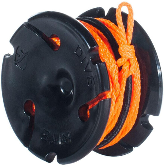 DIVE RITE Cookie Reel Orange Line 10 m Spool