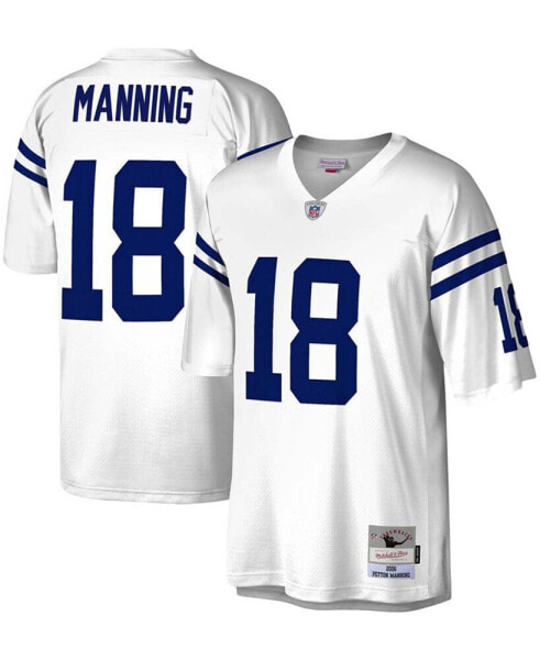 Men's Peyton Manning White Indianapolis Colts Legacy Replica Jersey
