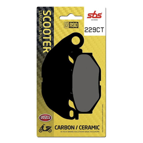SBS Hi-Tech Scooter 229CT Carbon Ceramic Brake Pads