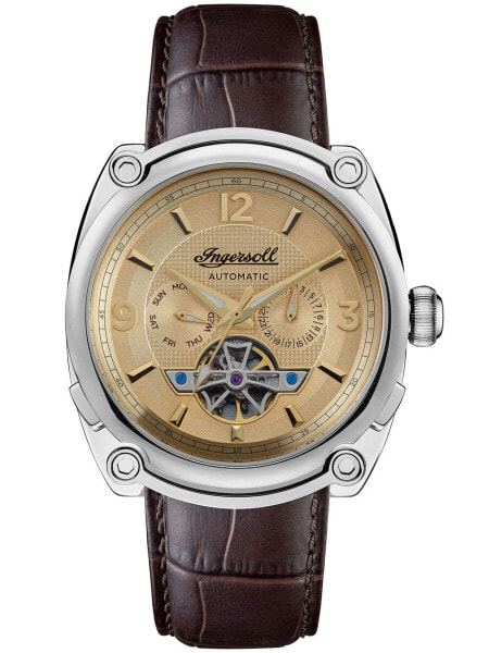Наручные часы Versace men's Swiss Chronograph Dominus Gold Ion Plated Bracelet Watch 42x50mm.