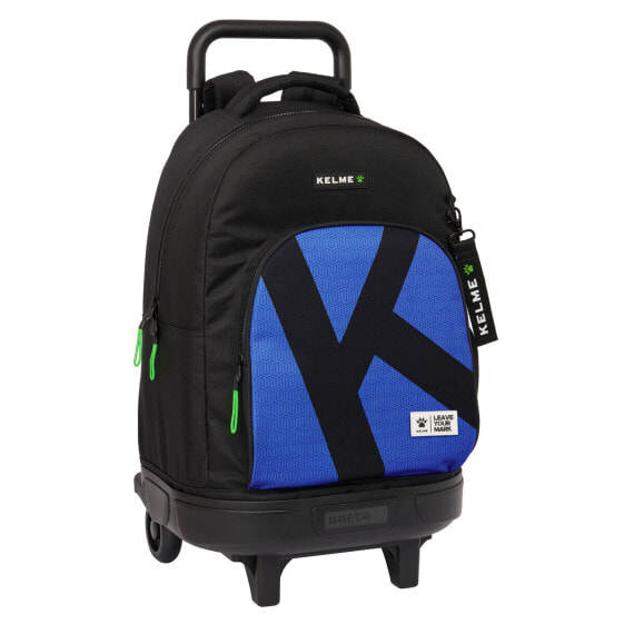 Детский рюкзак с колесиками Kelme Royal Синий Чёрный 33 X 45 X 22 см