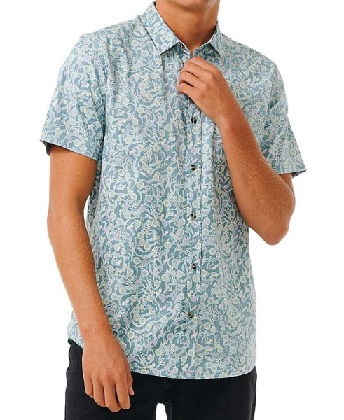 Men's Floral Reef Short Sleeve Shirt