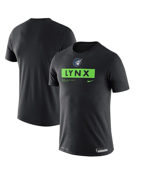 Men's Black Minnesota Lynx Practice T-shirt