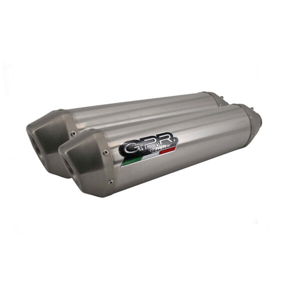 GPR EXCLUSIVE Aprilia ETV Caponord 1000 Rally 2001-2007 Muffler With Link Pipe Pentasport
