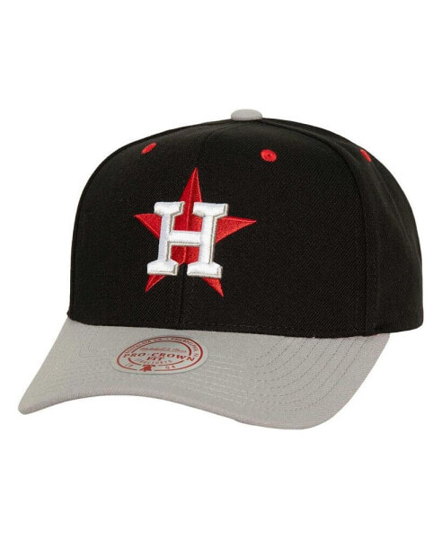 Men's Black Houston Astros Bred Pro Adjustable Hat