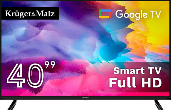 Telewizor Kruger&Matz KM0240FHD-SA LED 40'' Full HD Google TV