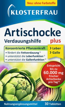 Artischocke plus Löwenzahn & Ingwer 30St, 44,5 g