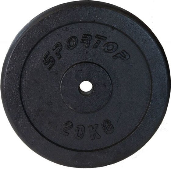 Sportop obciążenie żeliwne 20 kg fi26