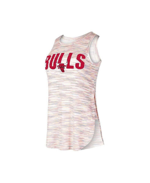 Women's White Chicago Bulls Sunray Tank Top