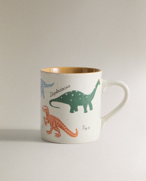 Children’s dinosaur ceramic mug