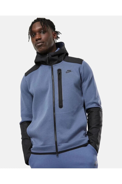 Sportswear Tech Fleece Tam Boy Fermuarlı Erkek Sweatshirt
