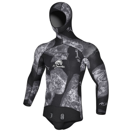 H.DESSAULT by C4 Black Side 7 mm Spearfishing Jacket