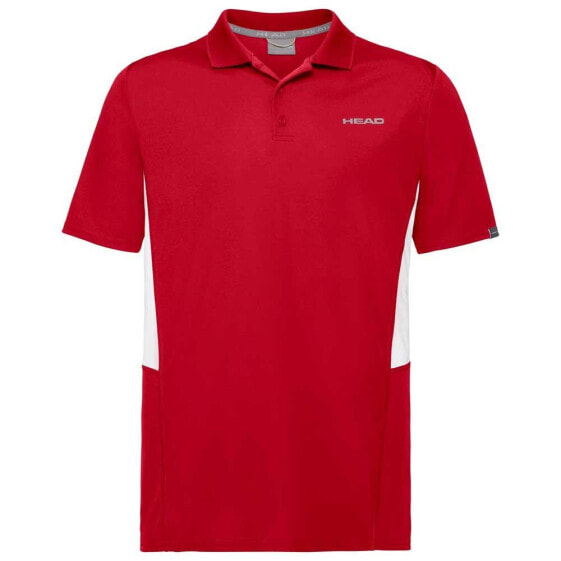 HEAD RACKET Club Tech Short Sleeve Polo Shirt