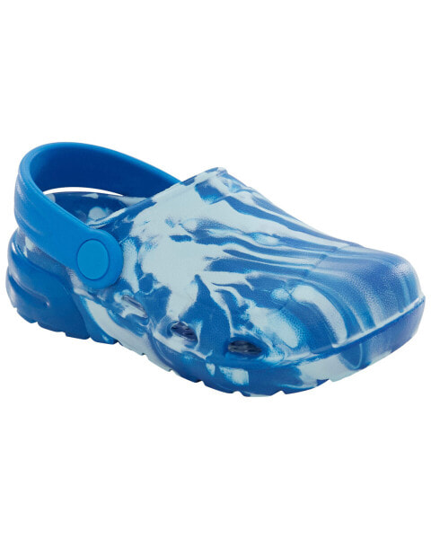 Toddler Tie-Dye Light-Up Rubber Clogs 6