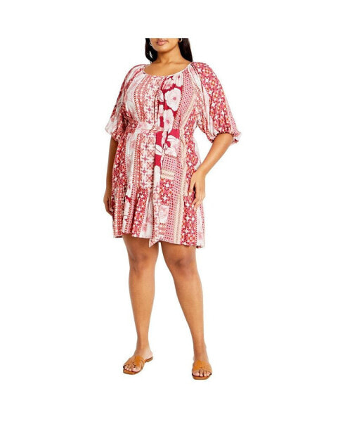 Plus Size Cosmo Mini Dress