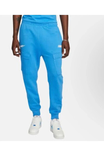 Спортивные спортивные штаны Nike Standard Issue Fleece Cargo для мужчин - синий