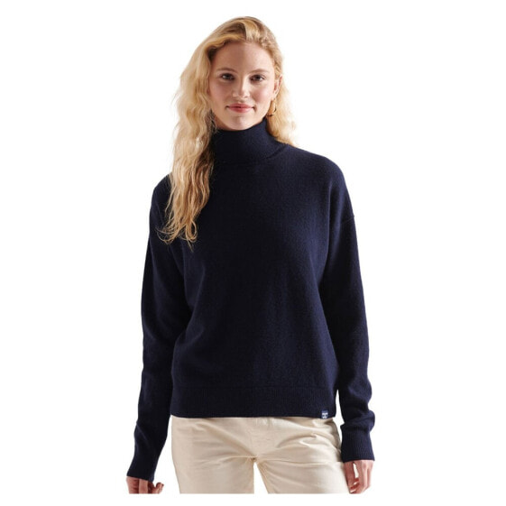 SUPERDRY Lambswool Roll Neck Sweater