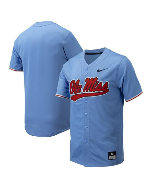 Men's Ole Miss Rebels Replica Full-Button Baseball Jersey