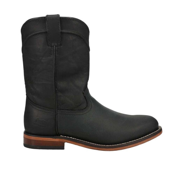 Justin Boots Braswell 10 Inch Round Toe Cowboy Mens Black Casual Boots RP3741