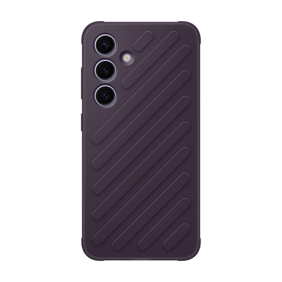Чехол Силовой для Samsung Galaxy S24+ темно-фиолетовый