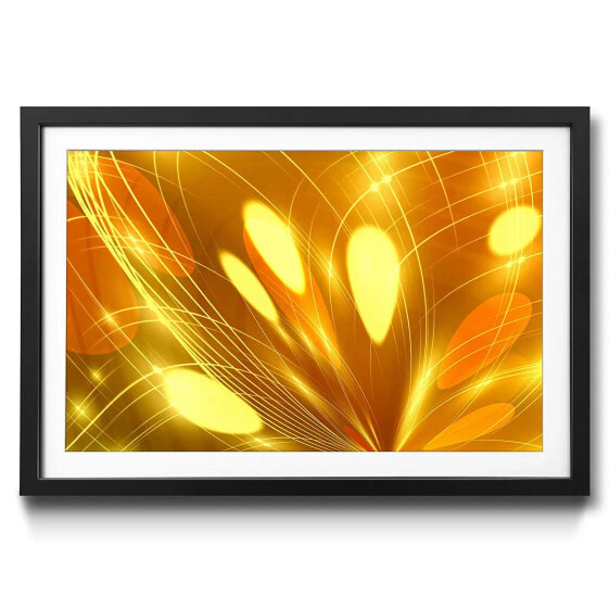 Gerahmtes Bild Abstract Lights