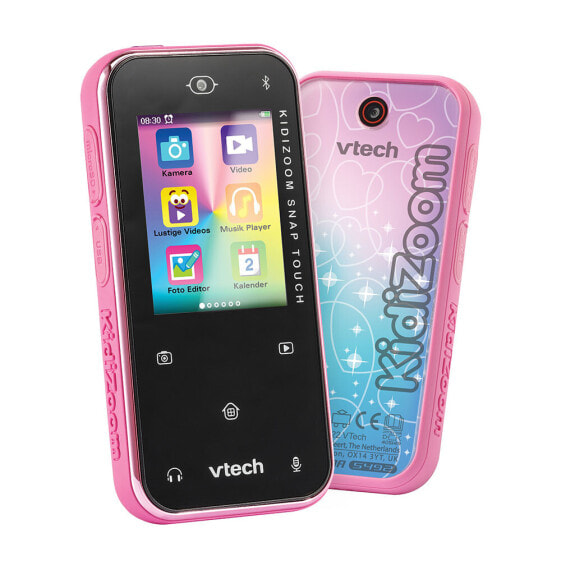 VTech KidiZoom Snap Touch pink - Children's smartphone - 6 yr(s) - 130 g - Pink