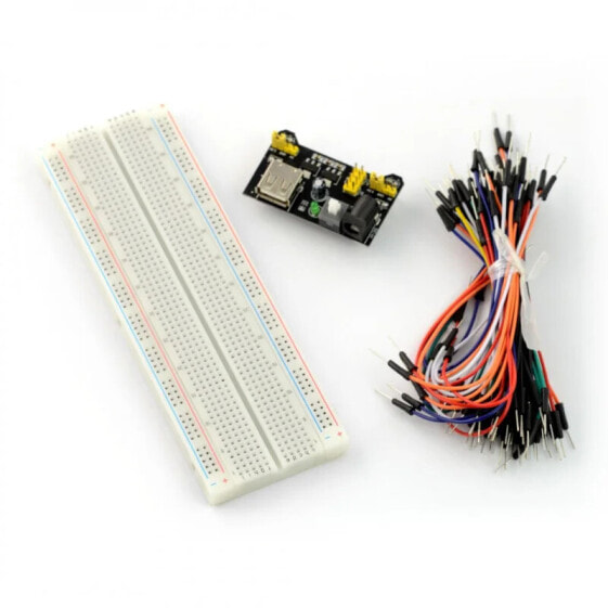 Set of breadboard 830 + cables + power module