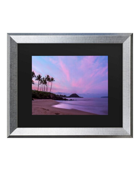 Pierre Leclerc Secret Beach Matted Framed Art - 27" x 33"