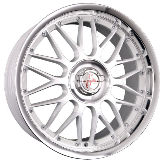 Колесный диск литой Keskin KT4 New Racer white front polish 8.5x19 ET42 - LK5/112 ML66.6