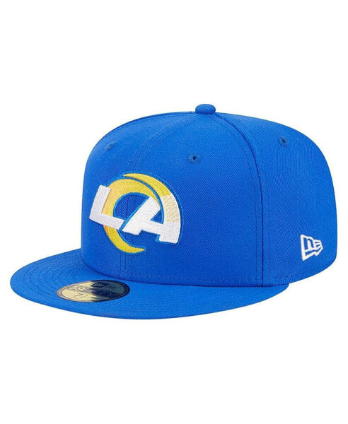 Men's Royal Los Angeles Rams Main 59FIFTY Fitted Hat