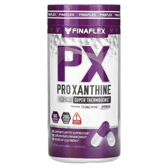 БАД для похудения и контроля веса FINAFLEX PX Pro Xanthine оригинальный 60 капсул