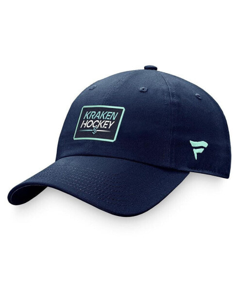 Women's Deep Sea Blue Seattle Kraken Authentic Pro Rink Adjustable Hat