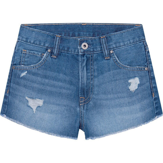 PEPE JEANS Patty 1/4 MR1 Denim Shorts