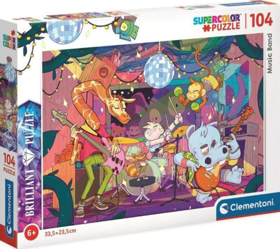 Clementoni Puzzle 104 Brilliant Music Band