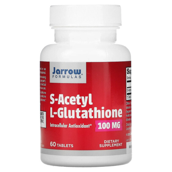 БАД антиоксидантный Jarrow Formulas S-Acetyl L-Glutathione 100 мг, 60 таблеток
