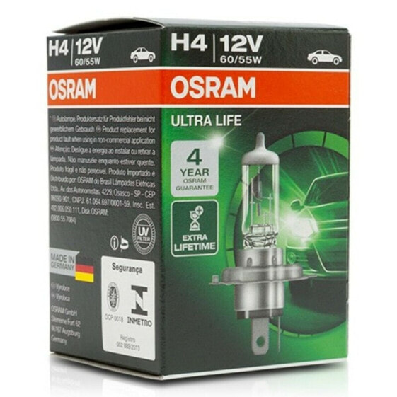 Автомобильная лампа Osram 64193ULT H4 12V 60/55W