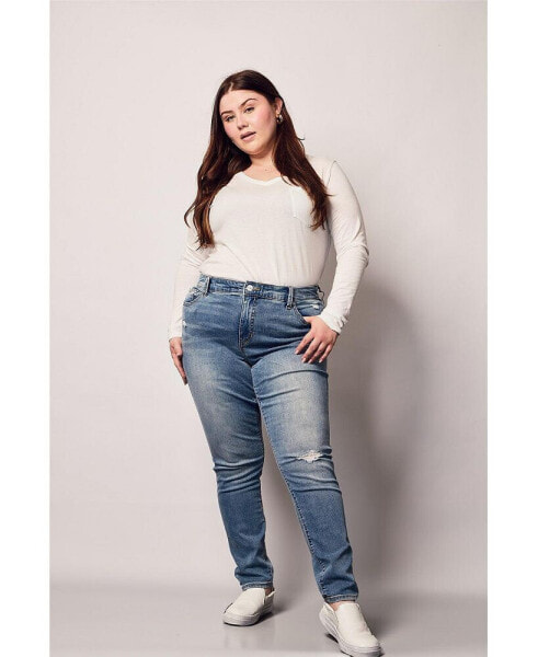 Plus Size Denim High Rise Skinny