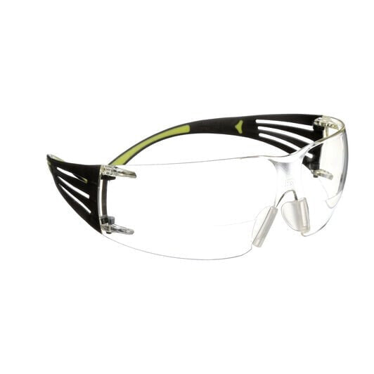 3M SF420AS/AF-EU - Safety goggles - Any gender - Black - Green - Transparent - Polycarbonate (PC) - Polycarbonate