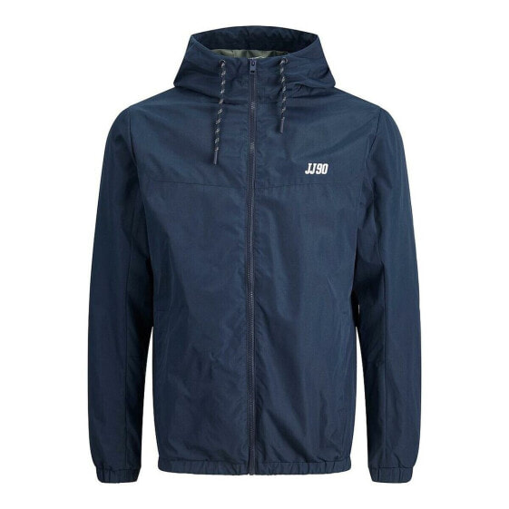 Мужская спортивная куртка Jack & Jones JJDOVER HOOD 12223136 Тёмно Синий