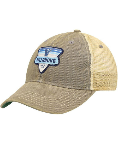 Men's Gray Villanova Wildcats Legacy Point Old Favorite Trucker Snapback Hat